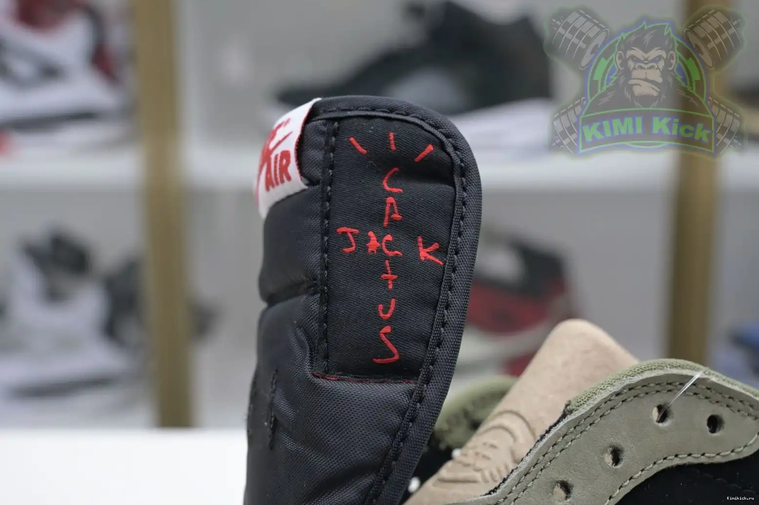 1 Air x Jordan Kimikick Jordan Scott 7.0 OG Low Travis 0422